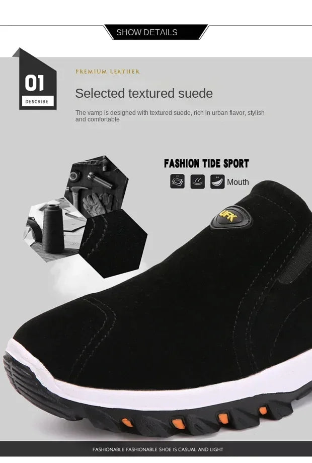 2025 Large 38-50 Outdoor Hiking Camping Running Jogging Casual Sports Shoes Waterproof, Anti-slip and Breathable Sports Shoes