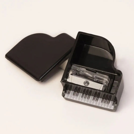 4Pcs Piano Shaped Pencil Sharpener Portable Gift Music Stationery Home Artists Engineers for Sketch Pencils Student Supply