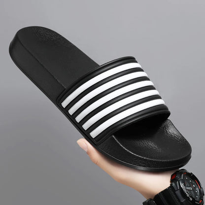 Summer Men's Slides Man Shoe Non-slip Casual Slippers Indoor Outdoor EVA Sandalias Beach Garden Sandals Size39-48