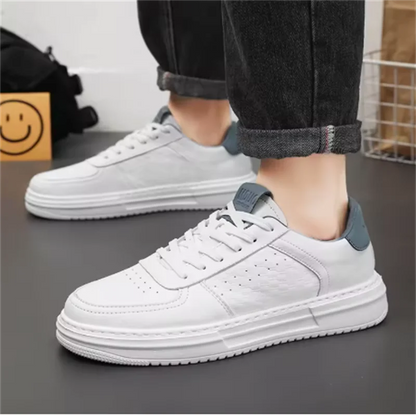2025 Low Price Sneakers Practical Thick Soled Casual Shoes Wear Resistant Outdoor Run Shoes Comfortable Soft Leather Board Shoes