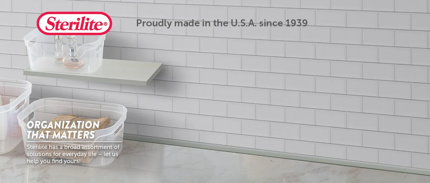 Sterilite 24-Pack 66 Quart ClearView Latch Box, Stackable Organizer Bins with Latching Lids - Clear Plastic Organization Contain