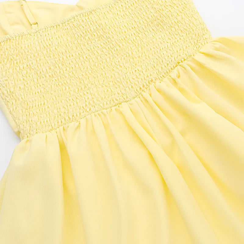 Summer 2025 new waist cinching slimming short skirt sexy suspender A-list dress for women