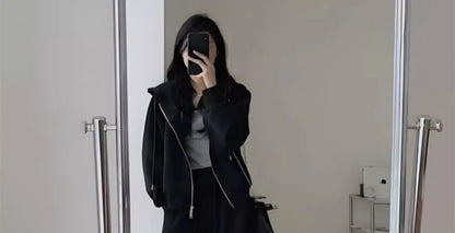 Autumn/Winter 2024 New Tea Matching Women's Clothing Set Plus Size Elegant Casual Salt System Sweatshirt Two-Piece Suit