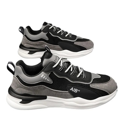 2025 Men's Four Seasons Outdoor Casual Walking Sneakers Breathable Fashion Hiking Shoes Non-slip Soft Bottom Skateboarding Shoes