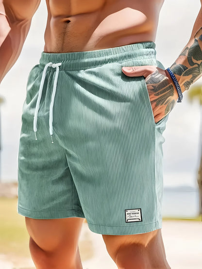 Summer New Arrival Sports Short Men New Comfortable Elastic Waist Clothing Male Breathable Short Trousers，Casual Shorts for  Men