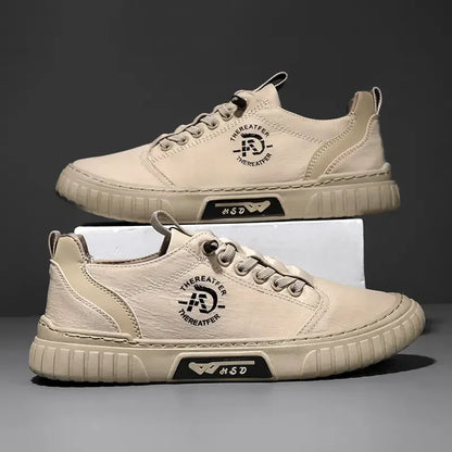 2025 Men Casual Shoes Breathable Black Sneakers Fashion Driving Walking Tennis Shoes for Male Skate Flats Zapatillas Hombre