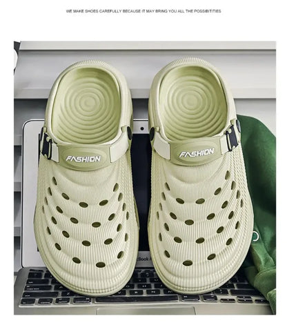 Summer Men Clogs Sandals Platform EVA Slippers High Quality Shoes Men's Sports Sandals Beach Outdoor Sandals Men Summer Shoes