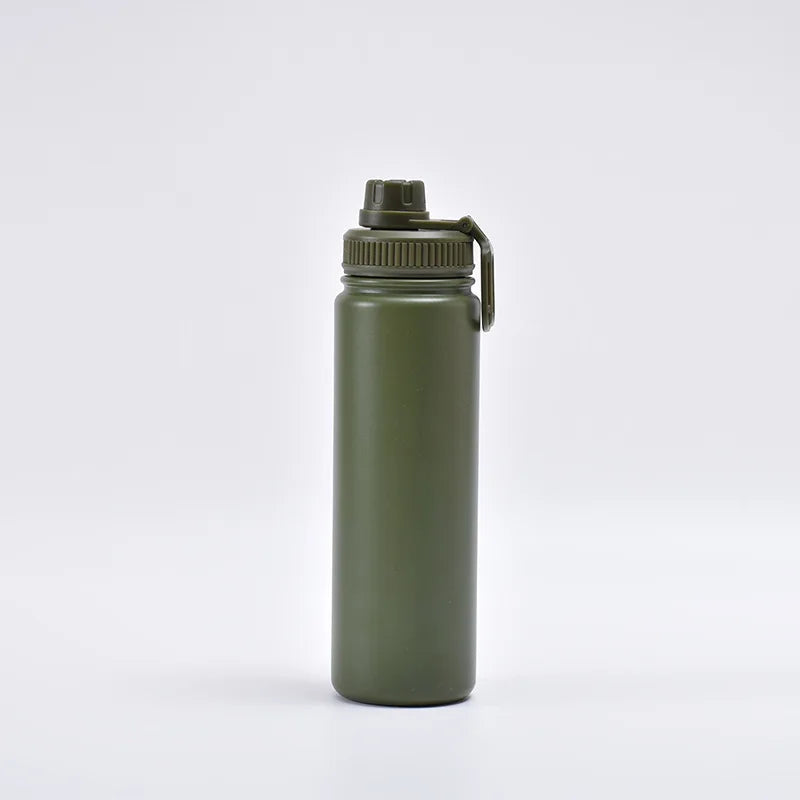750ml Insulated Water Cup Sports Bottle Water Bottles Stainless Steel Pure Titanium Vacuum Portable Leakproof Outdoor Cup