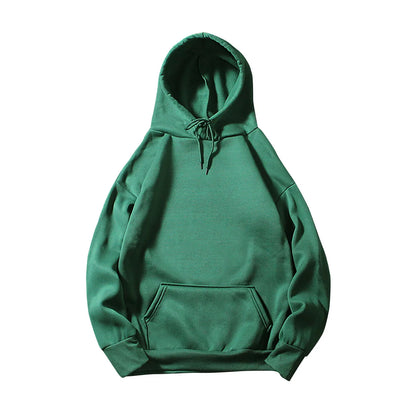 y2k Solid Minimalist Women's Hoodie, Long Sleeve With Pocket Casual Daily Wear 2024 Women Hoodies Autumn Sudadera de mujer