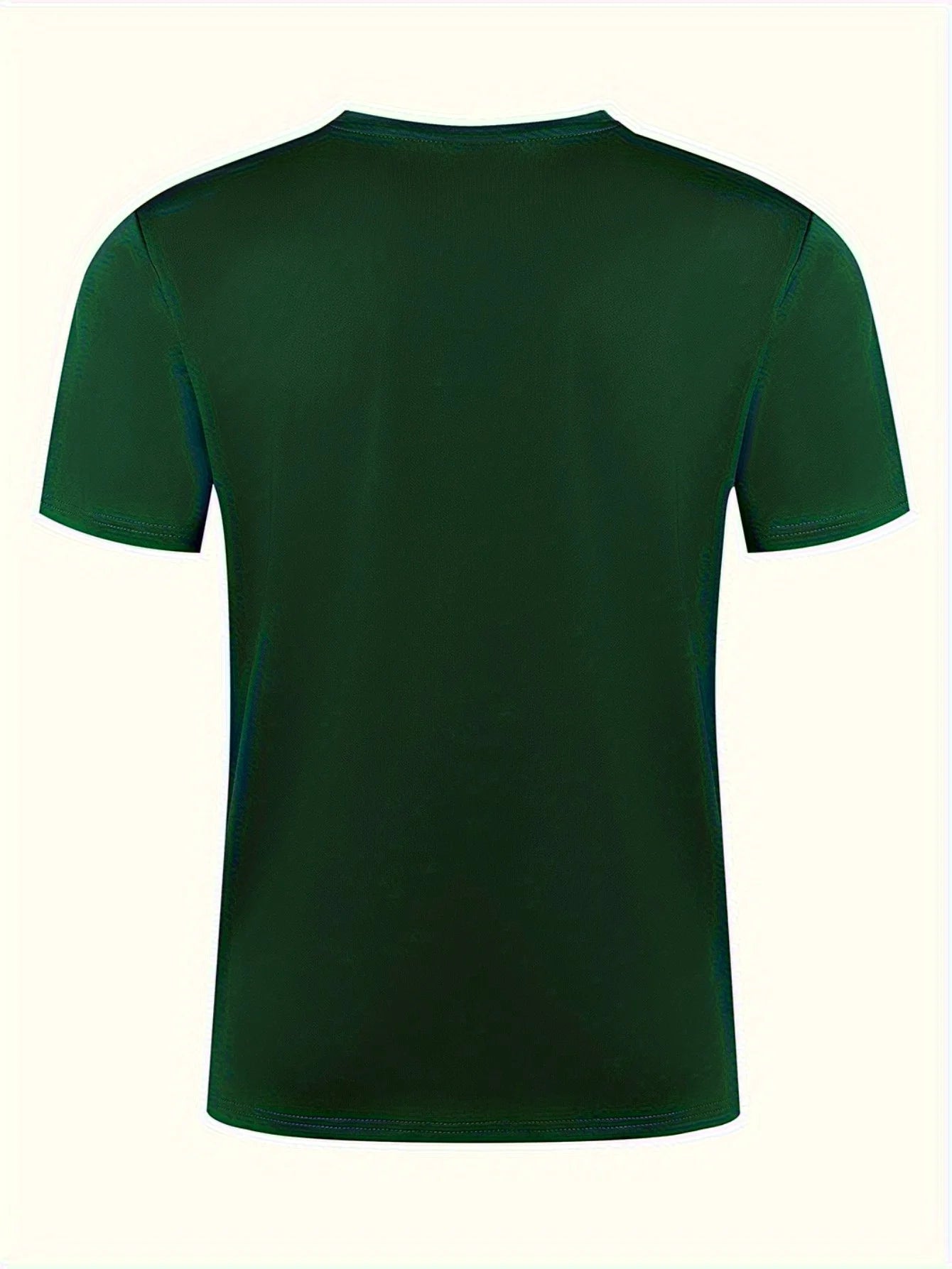 Summer men's 100% pure cotton casual loose fit plus size moon landing pattern printed round neck short sleeved T-shirt top