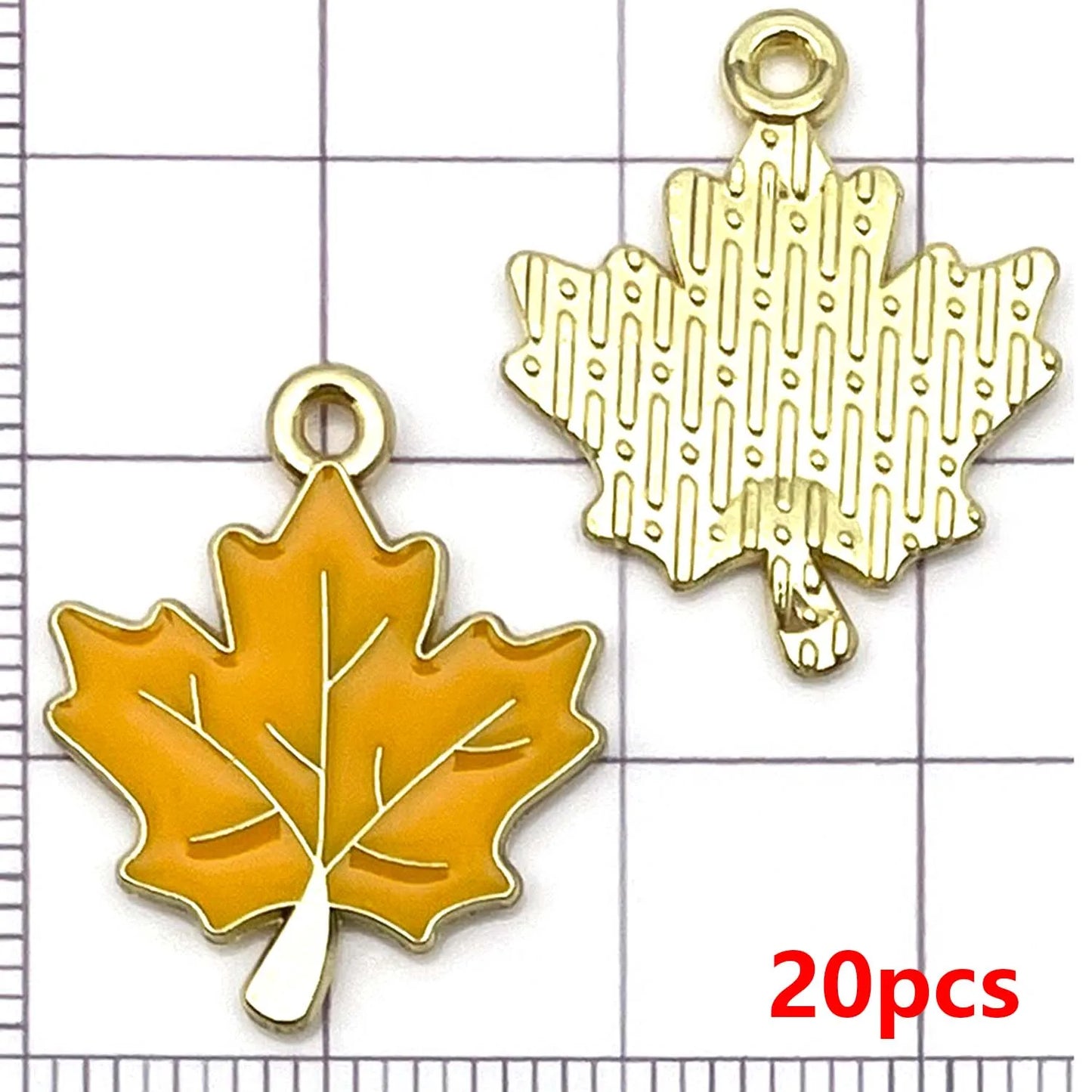 20pcs Thanksgiving Charms Alloy Turkey, Maple Leaf, Pine Cone, Scarecrow, Pumpkin Pendants for DIY Jewelry Making Accessories