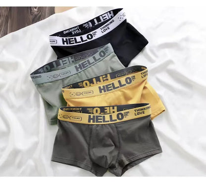 6pieces Mens Underwear Men Cotton Underpants Male Pure Men Panties Shorts Breathable Boxer Shorts Comfortable soft Plus size