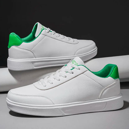 YRZL Men White Shoes Couple Casual Skateboard Shoes Comfortable Sneakers Lightweight Walking Women Tenis Shoes Plus Size 36-46
