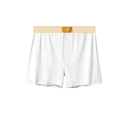 4pcs Male Arrow Pants Men Cotton Boxers Shorts Loose Mid-Waisted Men's Plus Size Underwear Homewear Comfortable Panties