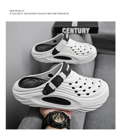 Summer Men Clogs Sandals Platform EVA Slippers High Quality Shoes Men's Sports Sandals Beach Outdoor Sandals Men Summer Shoes