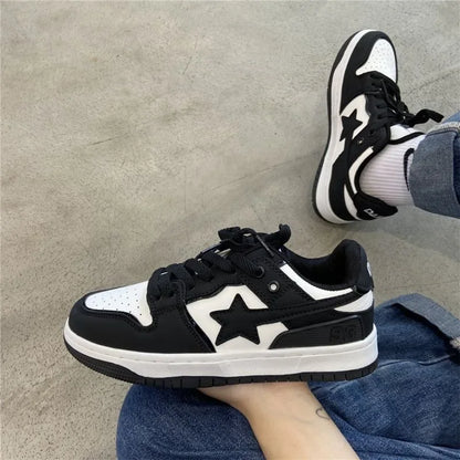 2024 New Spring Trend Brand Fashion Designer Women's Sports Shoes Flat Sneakers Casual Street Couple Shoes Skateboard Shoes