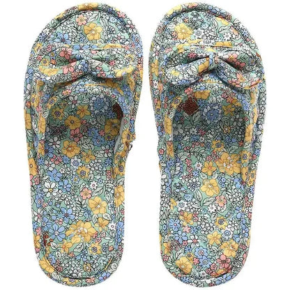 2024 Cotton Shoes Women Household Slippers Indoor Floor Flip Flops Summer Simple Mute Slides Home Sandals Zapatos De Mujer
