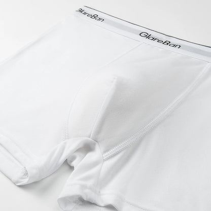 3pcs Pack White Boxer For Men Panties Underwear Male Brand And Underpants Homme Luxury Set Shorts Box Slip Kit