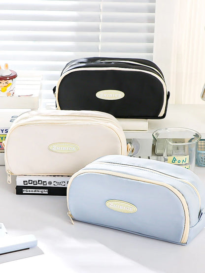 Stylish and Practical Pencil Bag with Large Capacity and Multiple Sections for Stationery Storage Pencil Case Back To School