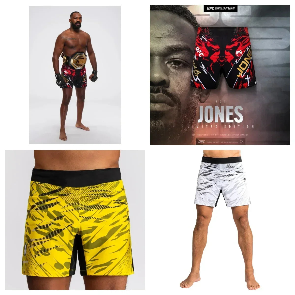 2025 New Men's Quick-drying Shorts U F C Fitness Breathable Sports Comfortable Sweat-absorbing Shorts Fighting Boxing Shorts