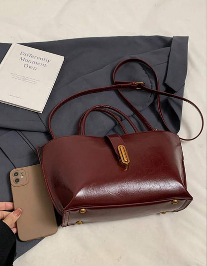 Vegan Leather Tote Bags for Women Y2K Trendy Large Vintage Hobo Purses Shoulder Handbags